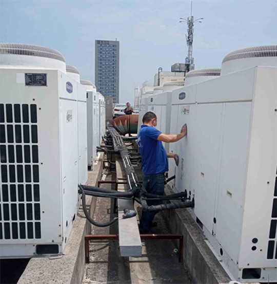 磴口中央空调制热和不制冷系统维修方法